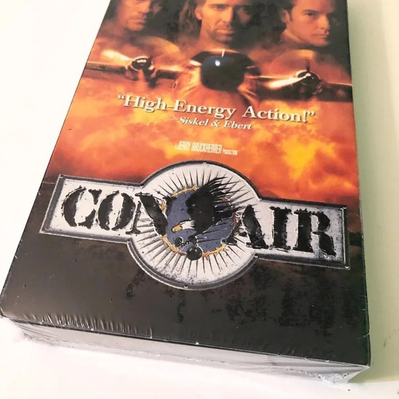 1997 Con Air VHS Nicolas Cage John Cusack Sealed Movie - Picture 3 of 15